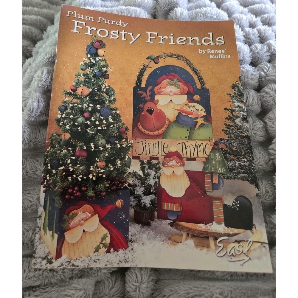 Plum Purdy Frosty Friends Renee Mullins‎ Decorative Painting Book 2003 Christmas